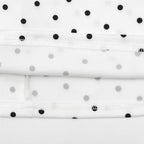 Elegant Polka-Dot Print Round-Neck Maxi Dress