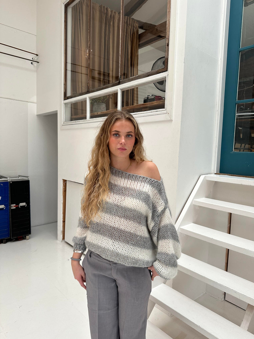 STYLISH STRIPED SWEATER