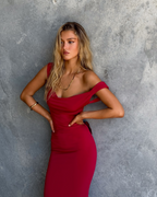 Allure Open-Back Evening Dress
