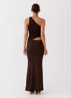 Aria One-Shoulder Maxi Dress