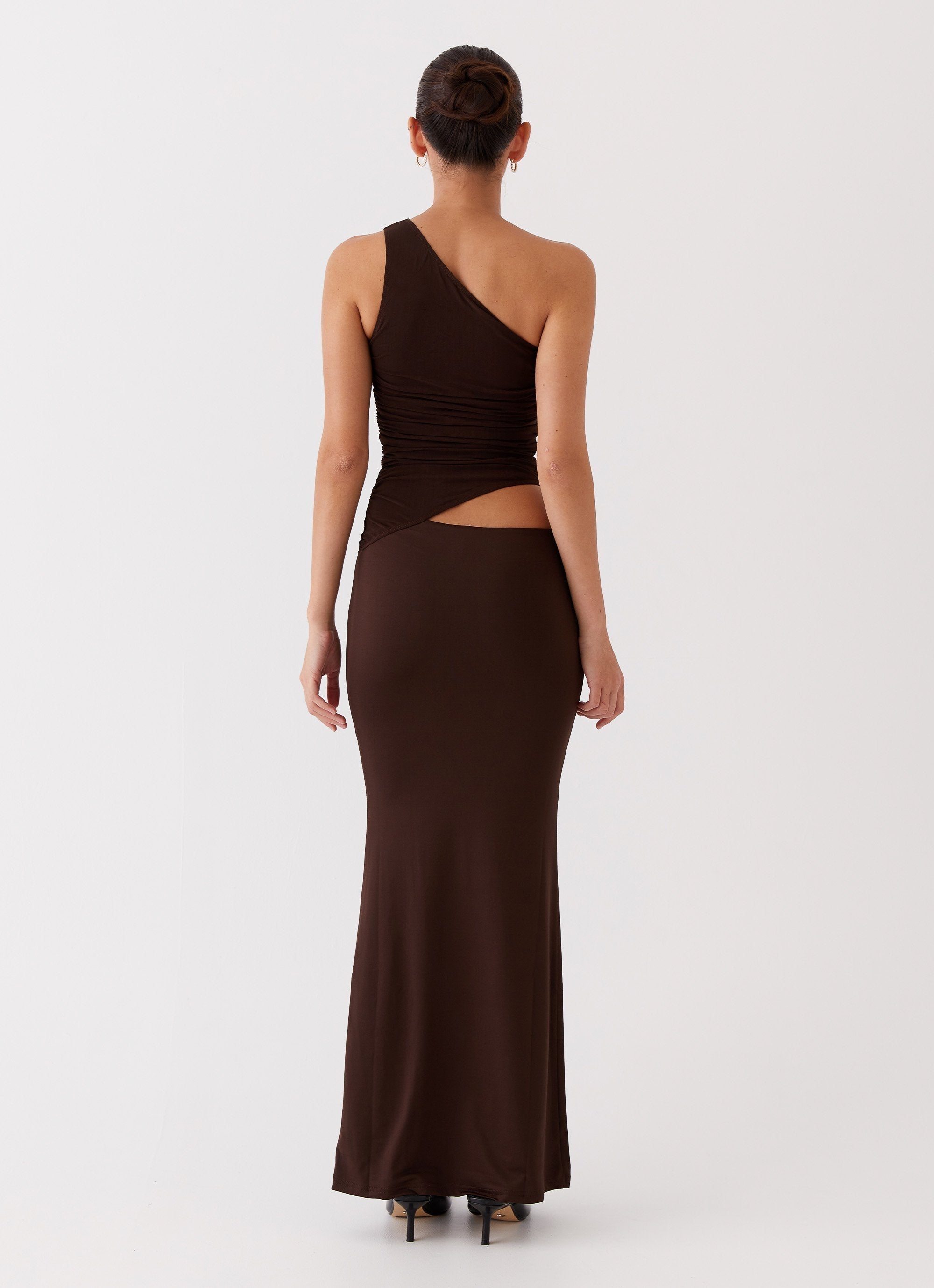 Aria One-Shoulder Maxi Dress
