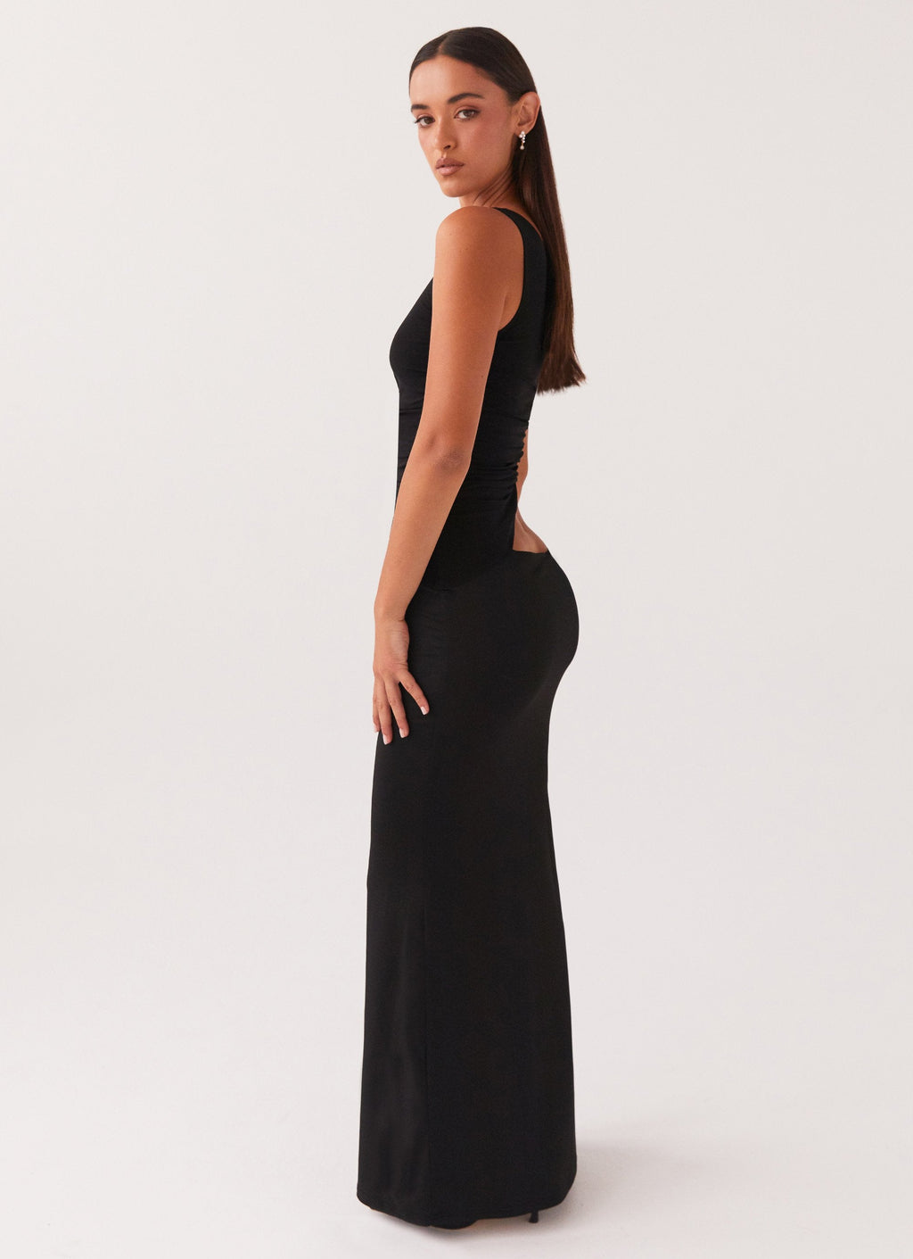 Aria One-Shoulder Maxi Dress