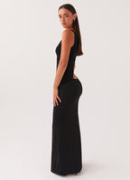 Aria One-Shoulder Maxi Dress