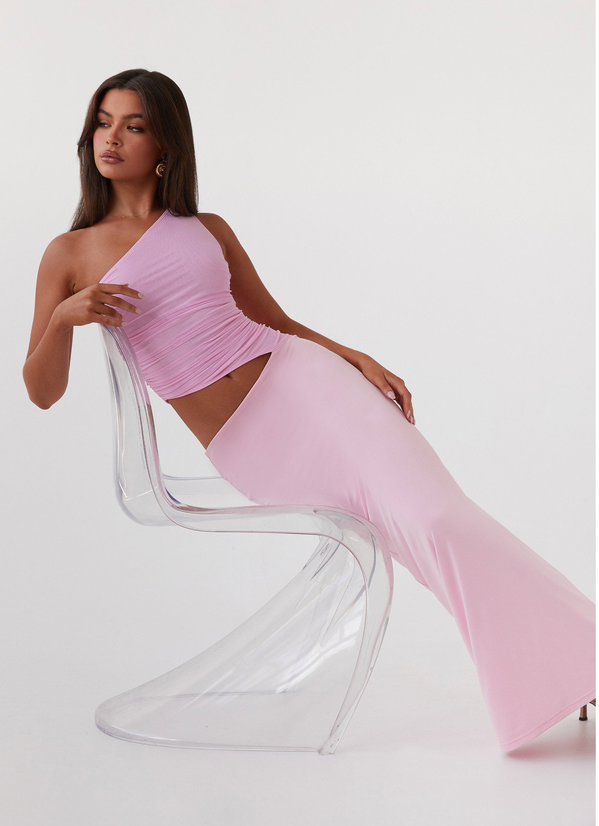 Aria One-Shoulder Maxi Dress