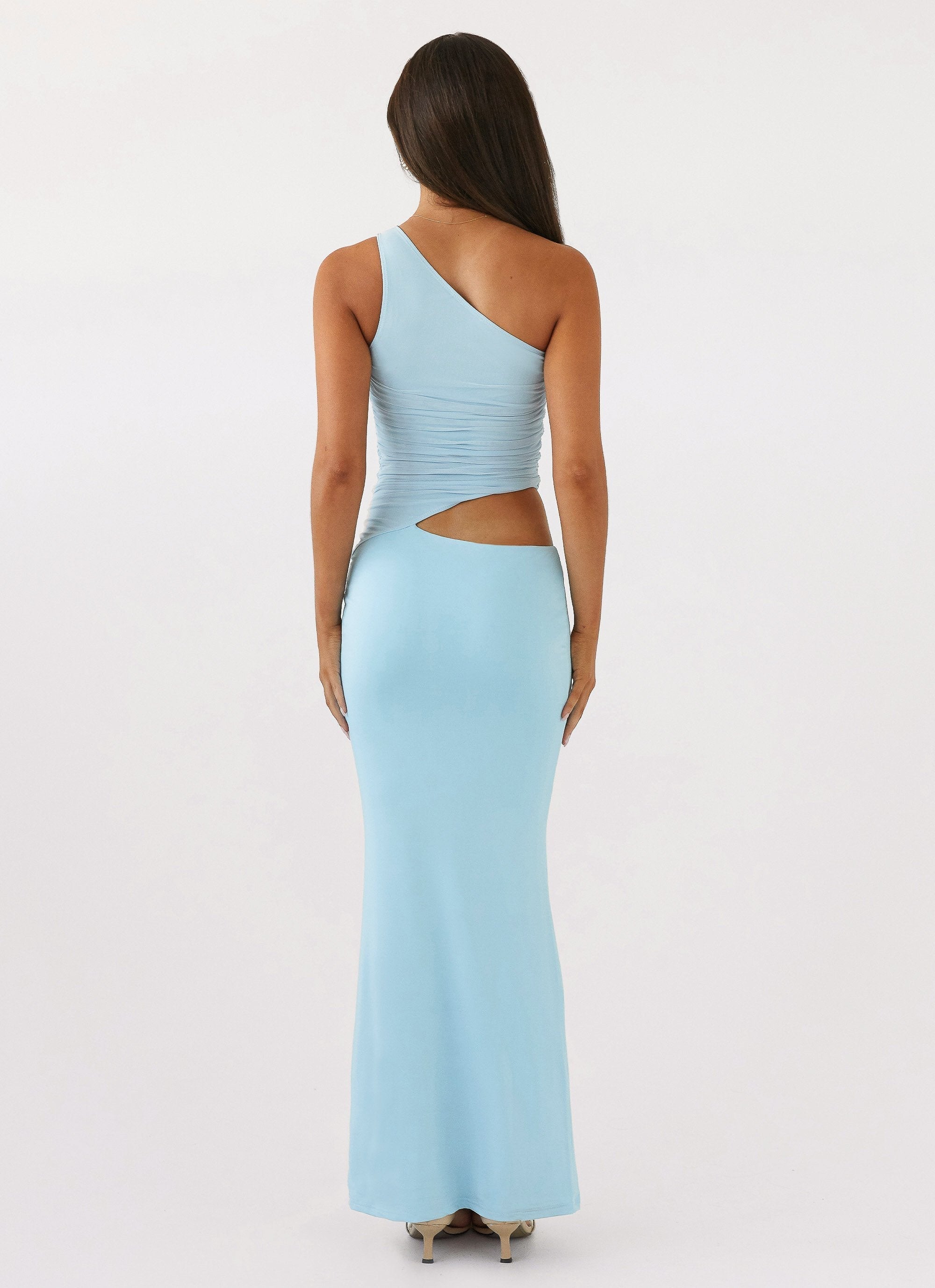 Aria One-Shoulder Maxi Dress