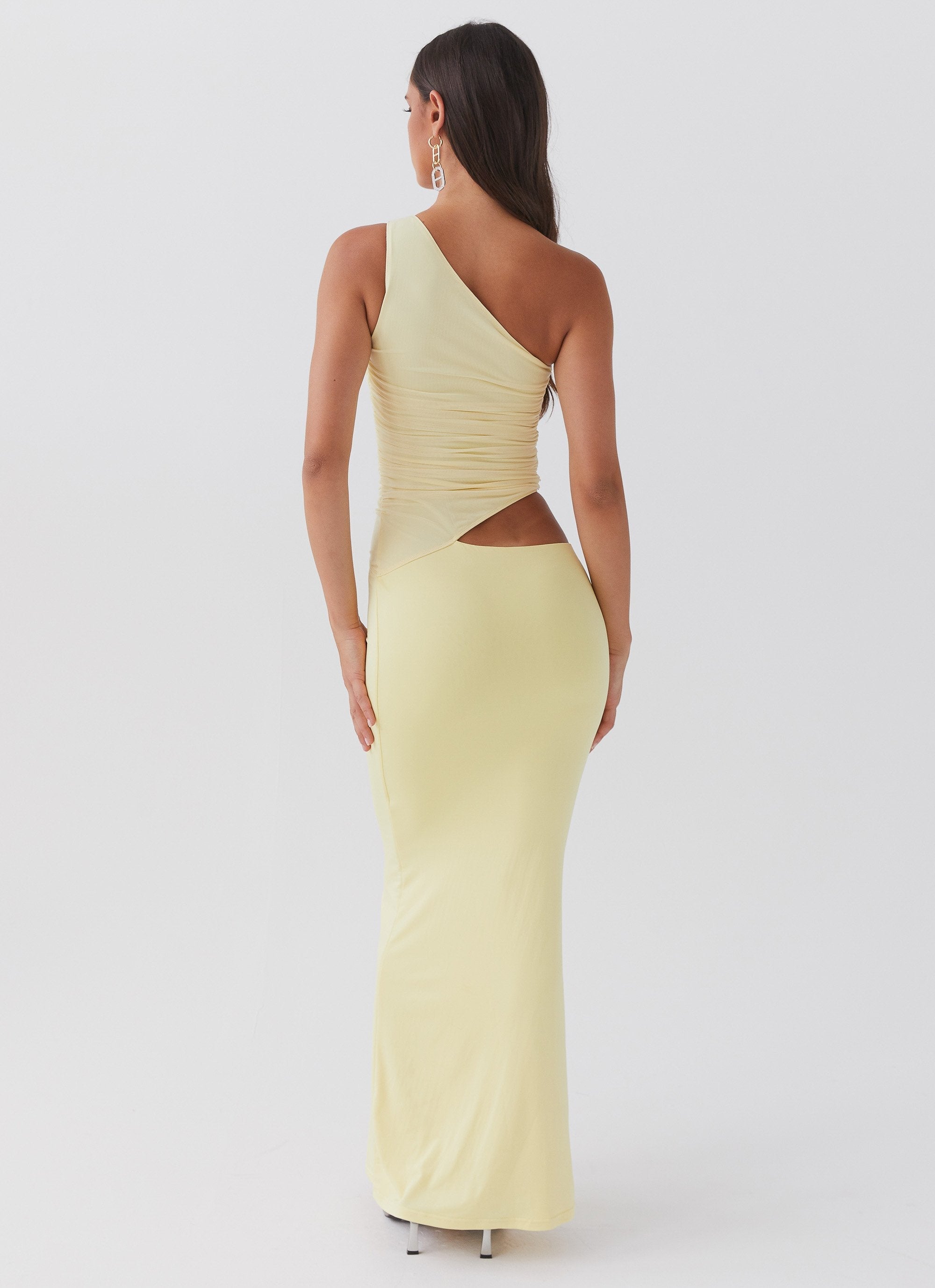 Aria One-Shoulder Maxi Dress