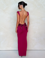 Allure Open-Back Evening Dress