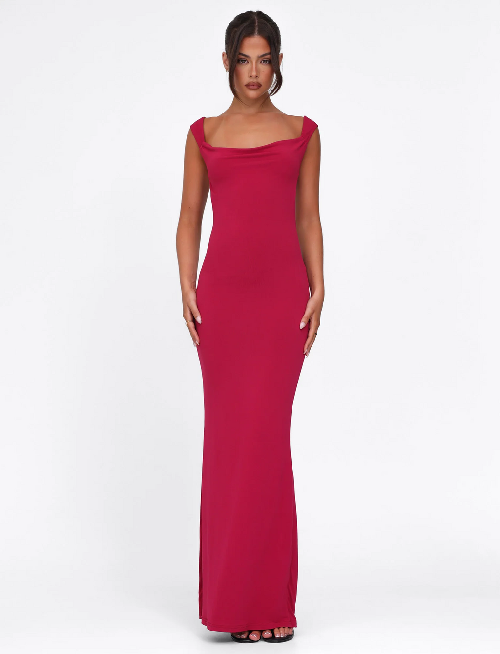 Allure Open-Back Evening Dress