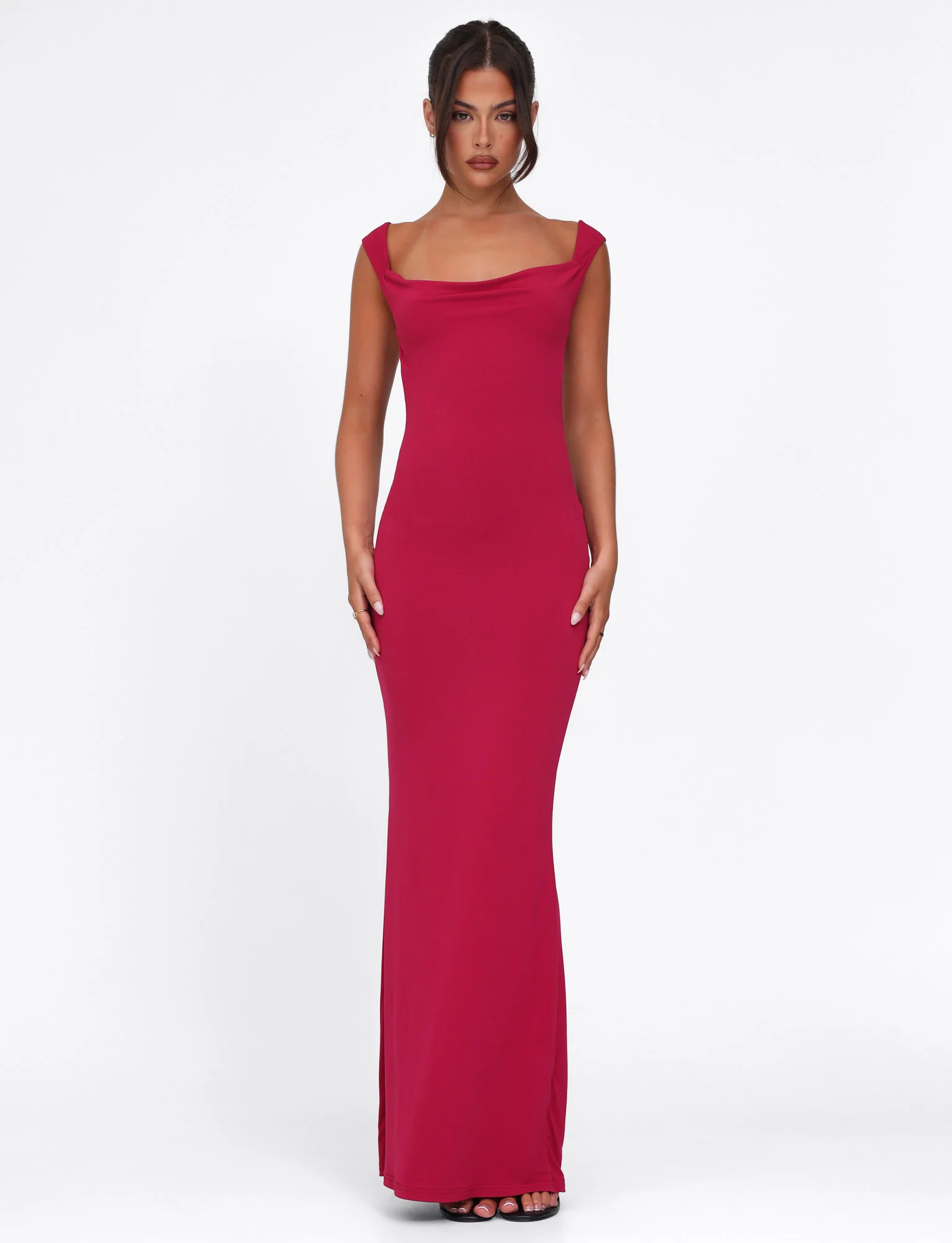 Allure Open-Back Evening Dress