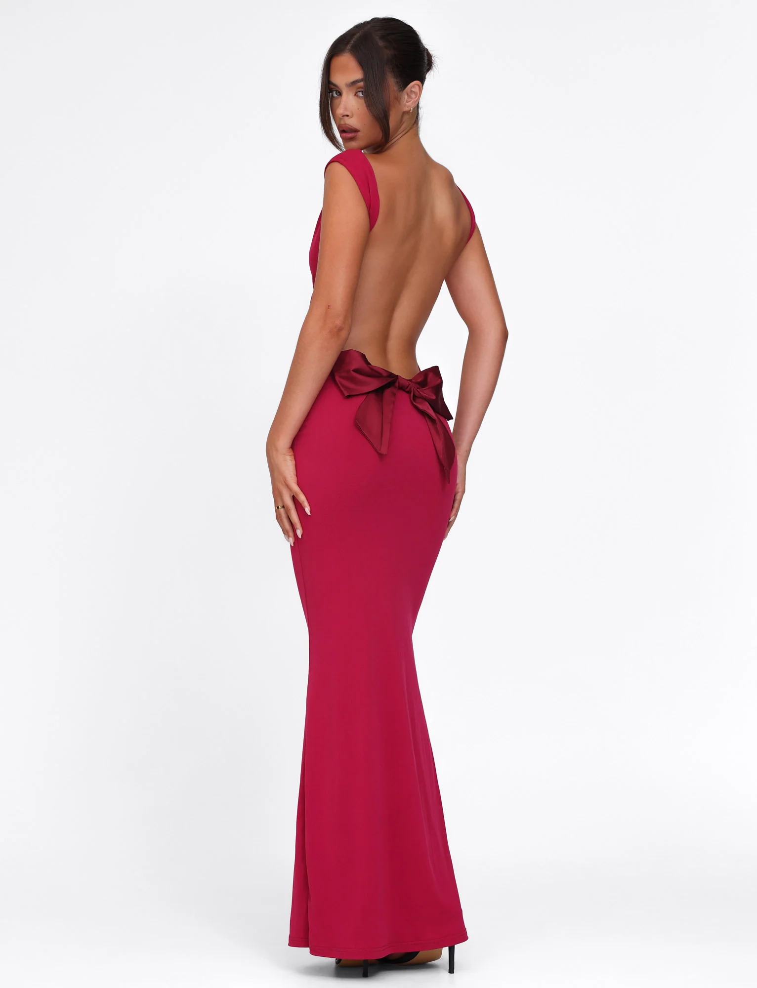 Allure Open-Back Evening Dress