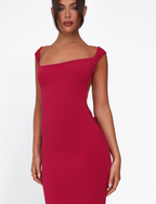 Allure Open-Back Evening Dress