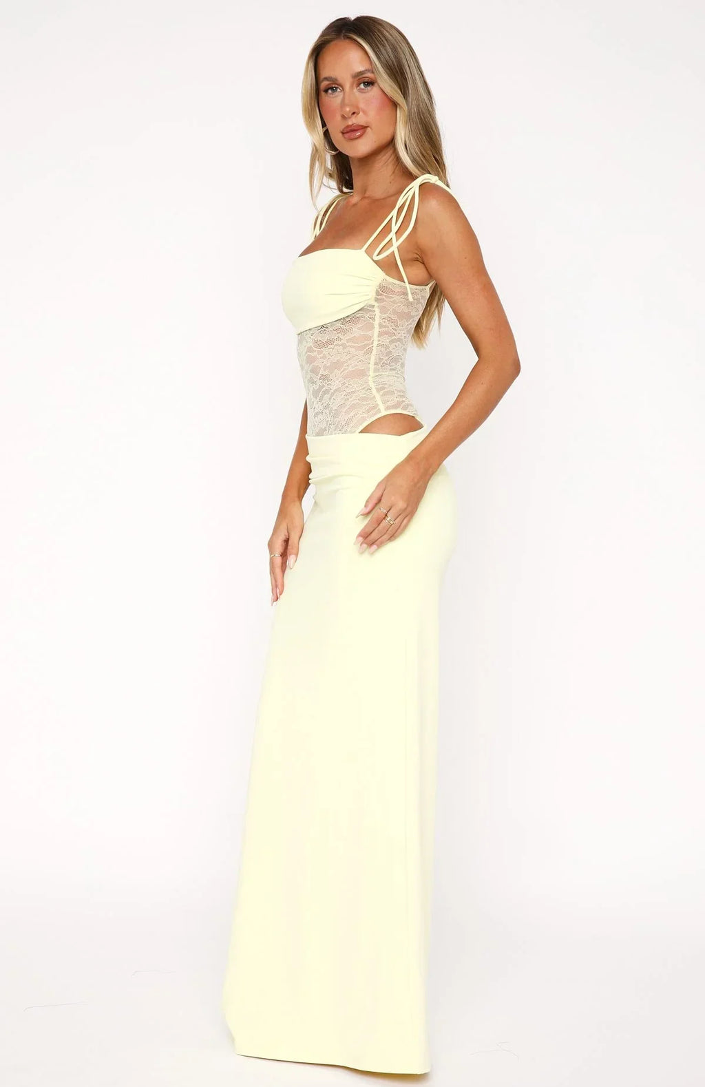 Bloom Lace Maxi Dress